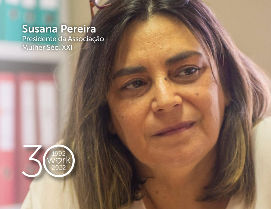Susana Pereira Presidente da associação mulher séc XXI